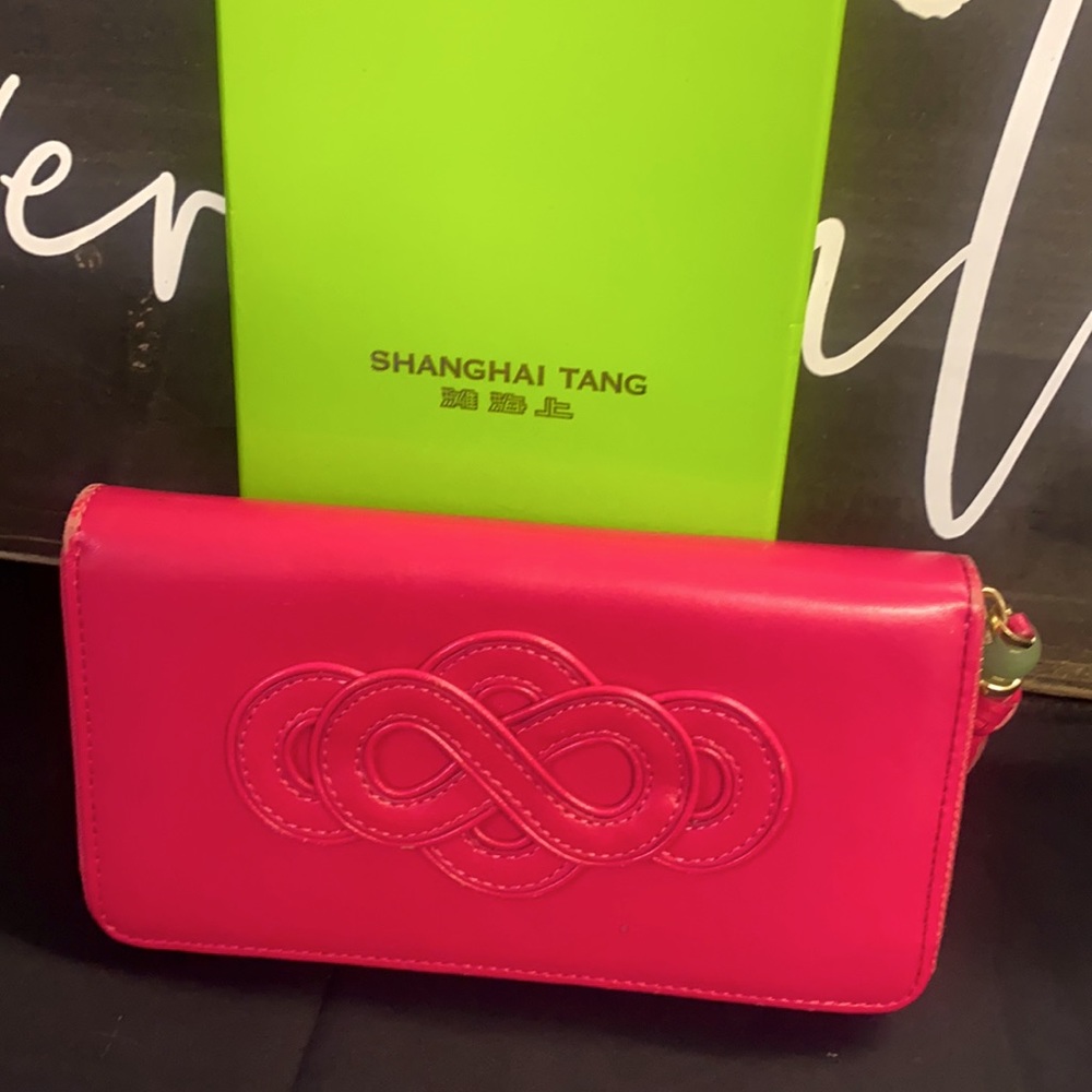 Shanghai tang zipper wallet